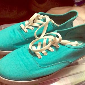 Turquoise Vans